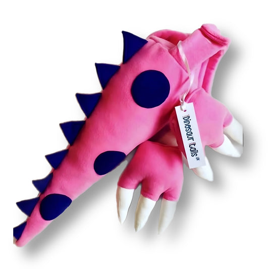 Pink Dinosaur Tail and Claw set